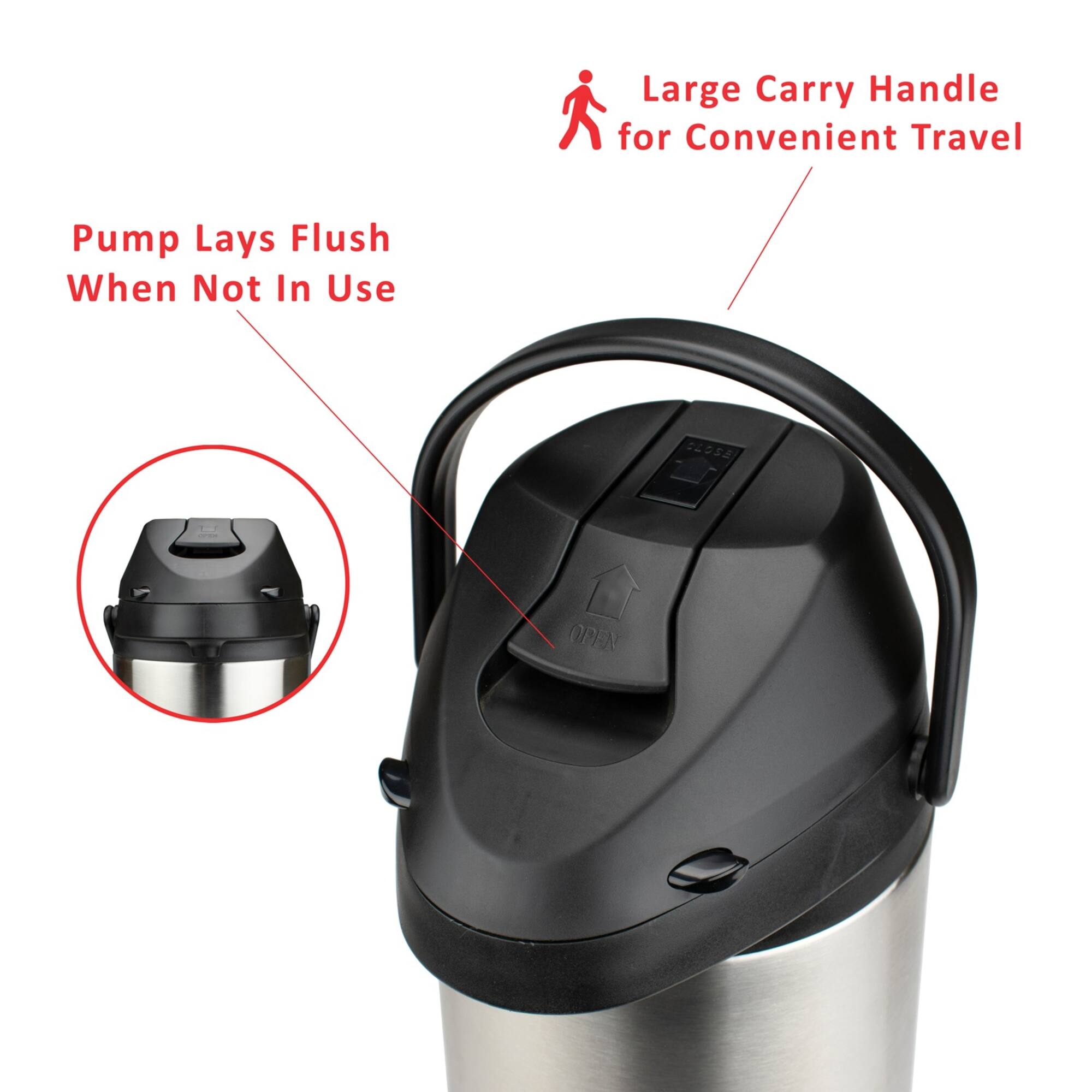Brentwood Airpot Hot & Cold Drink Dispenser